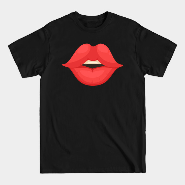 Discover Lips Kiss - Lips Kiss - T-Shirt